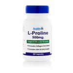 HealthVit L-Proline 500 mg Capsule 60's