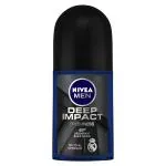 Nivea Men Deep Impact Roll On Deodorant - Freshness 50 ml