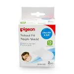 Pigeon Natural Fit Silicone Nipple Shield (L) 2's