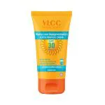 VLCC Matte Look Depi gmentation SPF 30 Pa+++ UVA UVB Sun Screen Gel Creme Saxifraga & Carrot Extract 125 gm