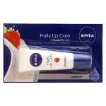 Nivea Fruity Lip Balm - Strawberry 10 gm