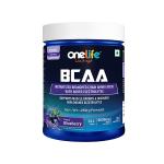 Onelife BCAA Powder - Blueberry Flavour 250 gm