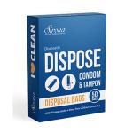 Sirona Discreet Disposal Bags for Tampons and Condoms 50's
