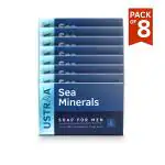 Ustraa Deo Soap for Men - Sea Minerals (Pack of 8 x 100 gm)