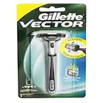 Gillette Vector+ Manual Shaving Razor + 1 Refill 1's