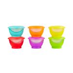 Mothercare Small Easy Pop Freezer Pots - Multicolor (Pack of 6)