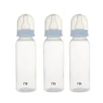 Mothercare Standard Baby Bottles - White (Pack of 3)