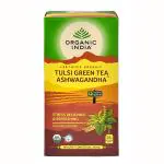 Organic India Tulsi Green Ashwagandha Tea Powder 25's