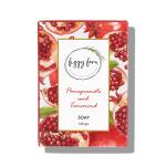 Fizzy Fern Handmade Soap - Pomegranate & Tamarind 125 gm