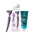 Bombay Shaving Company Defender For Her Razor + Post Shave Balm 45 gm
