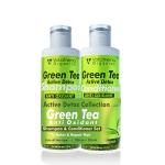 Volamena Active Detox Collection Shampoo (200 ml) + Conditioner (200 ml) - Green Tea (Combo Pack)