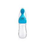 Buddsbuddy Silicone Cereal Feeder - Blue 125 ml