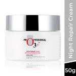 Professional O3+ Dermal Zone Night Repair Cream - Brightening & Whitening 50 gm