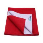 Cozymat Waterproof Bed Protector (M) - Cherry Red