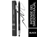 Faces Canada Ultime Pro Intense Gel Kajal with Smudger & Sharpener - Black, 1.2gm
