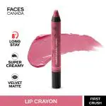 Faces Canada Ultime Pro Matte Lip Crayon First Crush 32 2.8 Gm