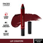 Faces Canada Ultime Pro Matte Lip Crayon Midnight Rose 12 2.8 Gm