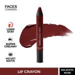 Faces Canada Ultime Pro Matte Lip Crayon Majestic Rose 26 2.8 Gm