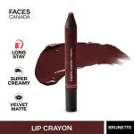 Faces Canada Ultime Pro Matte Lip Crayon Brunette 20 2.8 Gm