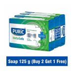 Puric InstaSafe Germ Protection Soap - Active Camphor (Buy 2 Get 1 Free)