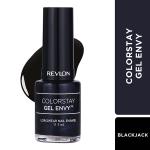 Revlon Colorstay Gel Envy Long Wear Nail Enamel - Blackjack 11.6 Ml