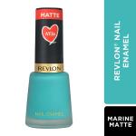 Revlon new Super Lustrous Nail Enamel Summer Matte-Ness -529 Marine Matte 8ml