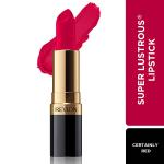 Revlon Super Lustrous Lipstick - Certainly Red 4.2 Gm