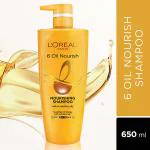 L'Oreal Paris 6 Oil Nourish Shampoo 650 ml