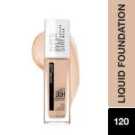 Maybelline New York Super Stay Up to 30H Full coverage Liquid Foundation, 120 30ml