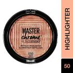 Maybelline New York Face Studio Master Chrome Metallic Highlighter, Molten Rose Gold 6.7 gm