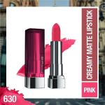 Maybelline New York Color Sensational Creamy Matte Lipstick, 630 Flaming Fuchsia 3.9 gm