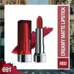 Maybelline New York Color Sensational Creamy Matte Lipstick, 691 Rich Ruby 3.9 gm