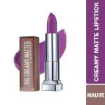 Maybelline New York Color Sensational Creamy Matte Lipstick, 681 Vibrant Violet 3.9 gm