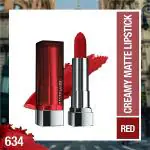 Maybelline New York Color Sensational The Creamy Matte 634 Bold Crimson 3.9 gm
