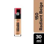L'Oreal Paris Infallible 24H Fresh Wear Foundation, 150 Radiant Beige 30 Gm