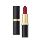 L'Oreal Paris Color Riche Moist Matte Lipstick, 218 Black Cherry 3.7 Gm