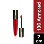 L'Oreal Paris Rouge Signature Matte Liquid Lipstick,136 Armored 7 Gm