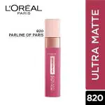 L'Oreal Paris Infallible Ultra Matte Liquid Lipstick, Les Macarons, 820 Praline Of Paris 5 Gm