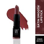 Streetwear Satin Smooth Lipstick - Amber Brown 4.2 Gm