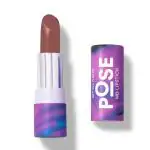 Myglamm Pose Hd Lipstick - Muted Brown 4 Gm