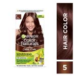 Garnier Color Naturals Creme Hair Color, Shade 5 Light Brown 105.6 Gm