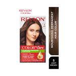 Revlon Color N Care Nourishing Permanent Hair Color - 5 Light Brown (40gm+60ml+7.5ml) 3's