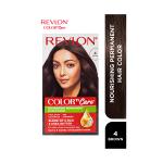 Revlon Color N Care Nourshing Permanent Hair Color Blend of Oil and Shea Butter - 4 Brown 40gm