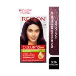 Revlon Color N Care Nourshing Permanent Hair Color Blend of Oil and Shea Butter - 3.16 Burgundy 40gm