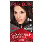 Revlon Colorsilk Hair Color With Keratin 3D Color No Amonia - Brown Black 2N (40ml+40ml+11.8ml) 1's 