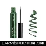 Lakme Unreal Precision Liquid Eye Liner, Sparkling Olive, 4.5ml