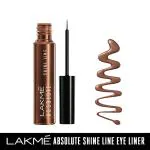 Lakme Unreal Precision Liquid Eye Liner, Shimmer Bronze, 4.5ml