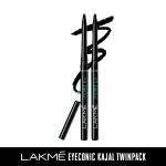 Lakme Eyeconic Kajal Twin Pack 0.35G + 0.35 0.7 Gm