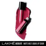 Lakme Absolute Matte Melt Liquid Lip Color Pink Poison 6 Ml