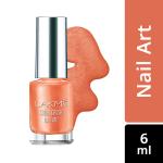Lakme Color Crush Nailart M17 Peach 6 Ml